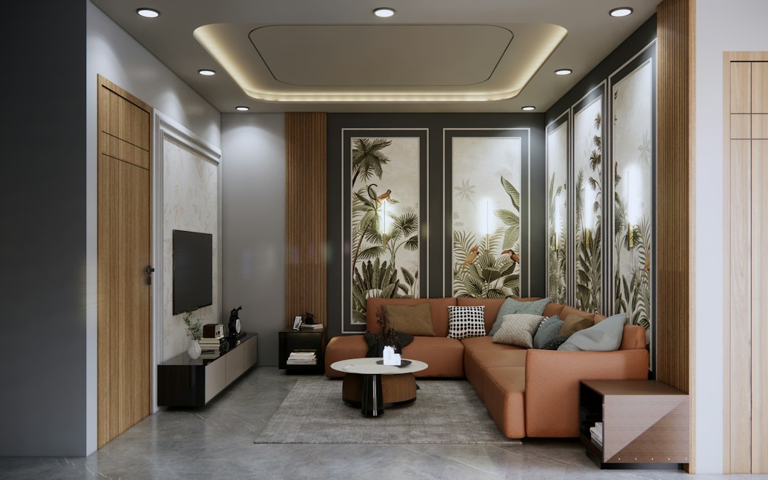 Flat POP / Gypsum with Painted Finish